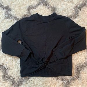 H&M cropped sweatshirt